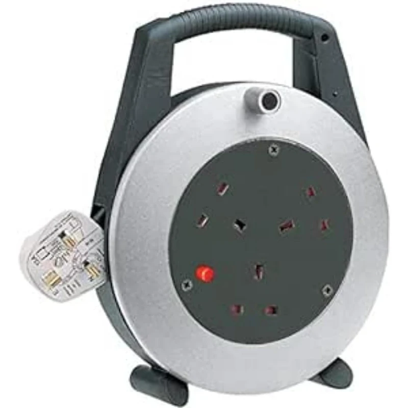 Brennenstuhl Vario Line Cable Box 3-Way Black/Grey 20m H05VV-F 3G1,0 *GB*