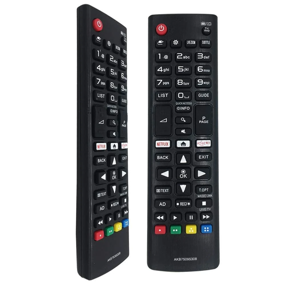 FOXRMT Replacement LG Remote Control AKB75095308 Works for All LG TVs Compatible with LG AKB75675311 AKB75095307 AKB75375608 AKB74915324 and More without Setting-up for Universal LG Smart TV Remotes …
