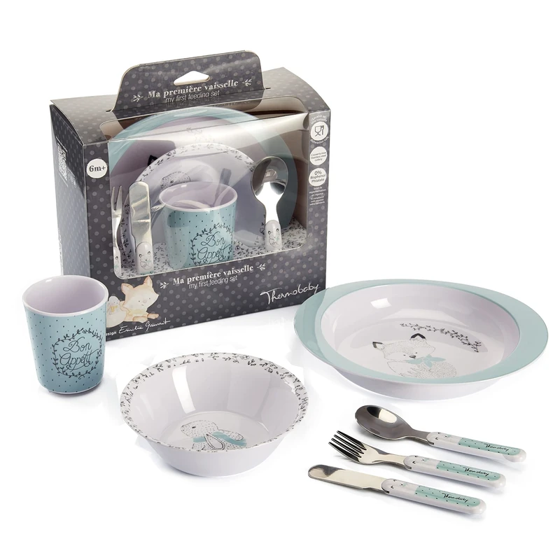 THERMOBABY Drill Bit Melamine Crockery Set - Image 1