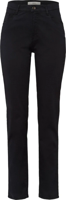 BRAX Women's Style Mary Cotton Stretch Trouser, Blue (Perma Blue), 32W x 30L