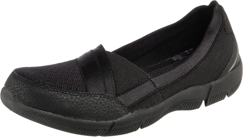Skechers Women's Be-lux - Daylights Mary Janes,Black Black Mesh Durabuck Trim Bbk,6.5 UK