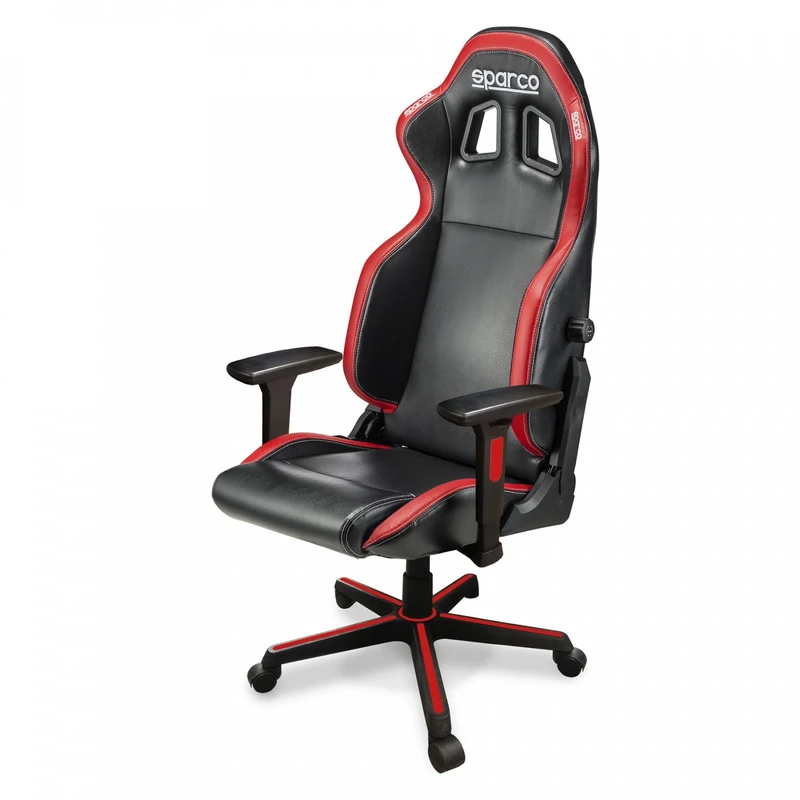 Sparco Icon Office Seat Black/Red