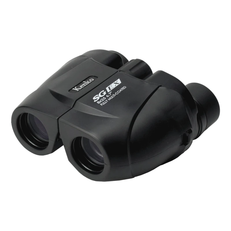 Kenko Binocular SG EX 8x25 WP, Porro Prism, Water Proof, Compact Design, for Outdoor and Bird Watching, Concert 512104