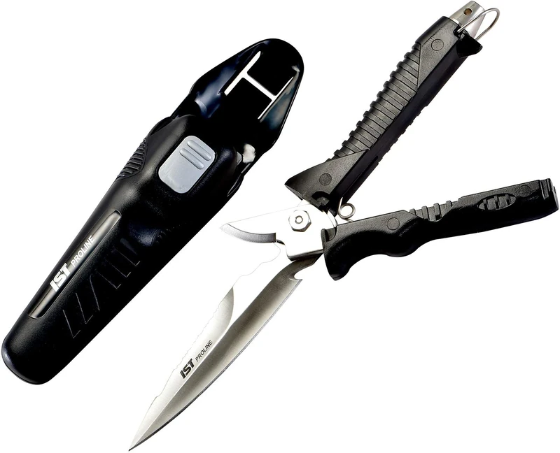 Ist/Dolphin INOX Scuba Diving and Snorkel Accessories, Unisex, Adults, Multicoloured (Multicoloured), 28 cm