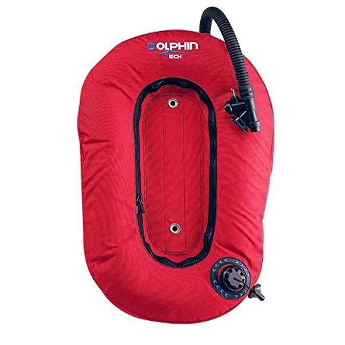 Ist/Dolphin Wings JT-30/B with Inflator Backpack, Adults Unisex, Red (Red), One Size