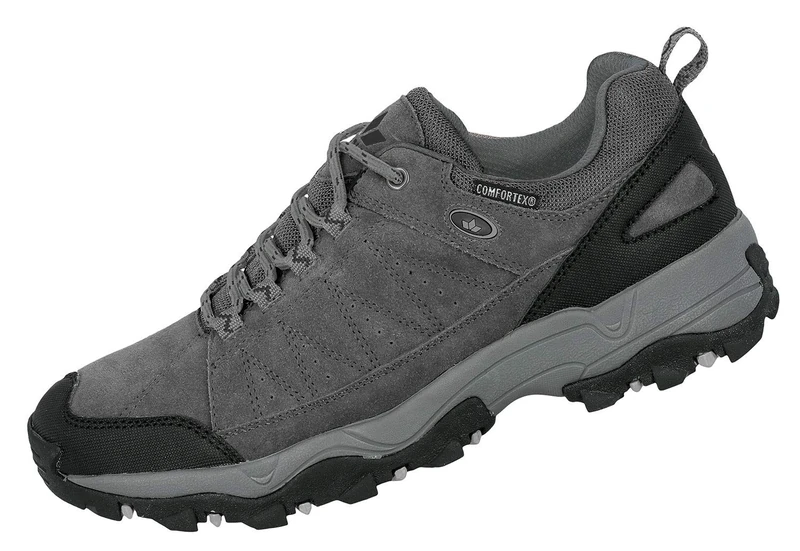 Lico Unisex Fairfield Trekking & Hiking Shoes, Grey Black, 10 UK - Image 1