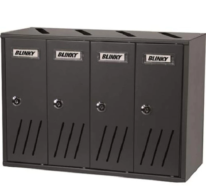 Blinky Alu Anthracite K4 Box, 42 x 17.5 x 30 cm