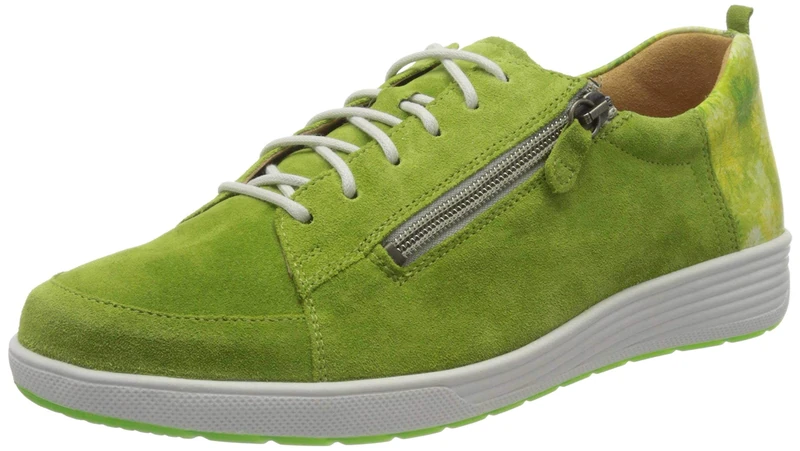Ganter Women's Sensitiv Klara-k Low-Top Sneakers, Green (Kiwi 5200), 5 UK