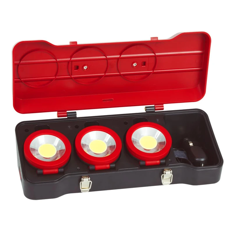 KS Tools 150.4314 Set of 3 LED Spotlights 3 W White