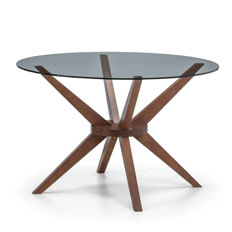 Julian Bowen Chelsea Large Dining Table, Walnut, 140cm