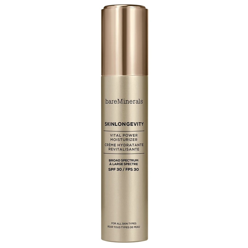 Skinlongevity Vital Power Moisturizer SPF 30 by bareMinerals for Unisex - 1.7 oz Moisturizer, I0096117