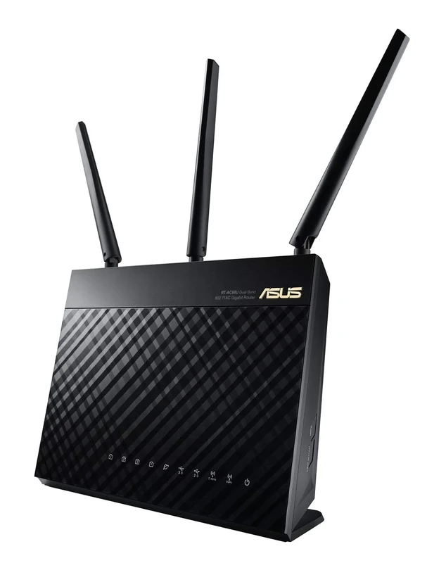 ASUS RT-AC68U AC1900 Dual-Band Mesh Wi-Fi System 2 Pack Wireless Router, Access Point Mode, Gigabit, Twin USB 3.0 for Media Server, 3G/4G Dongle Support