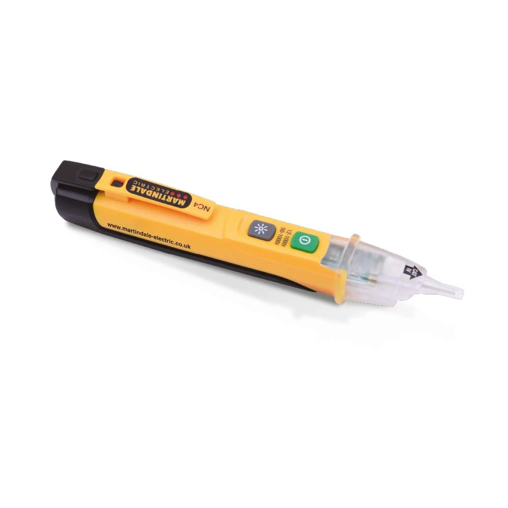 Martindale Electric NC4 Dual Sensitivity Voltage Tester, Volt Stick with Torch, Circuit Tester