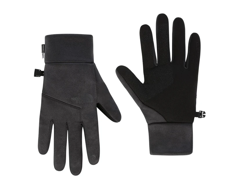 The North Face Etip Hardface Gloves Tnf Black Heather S