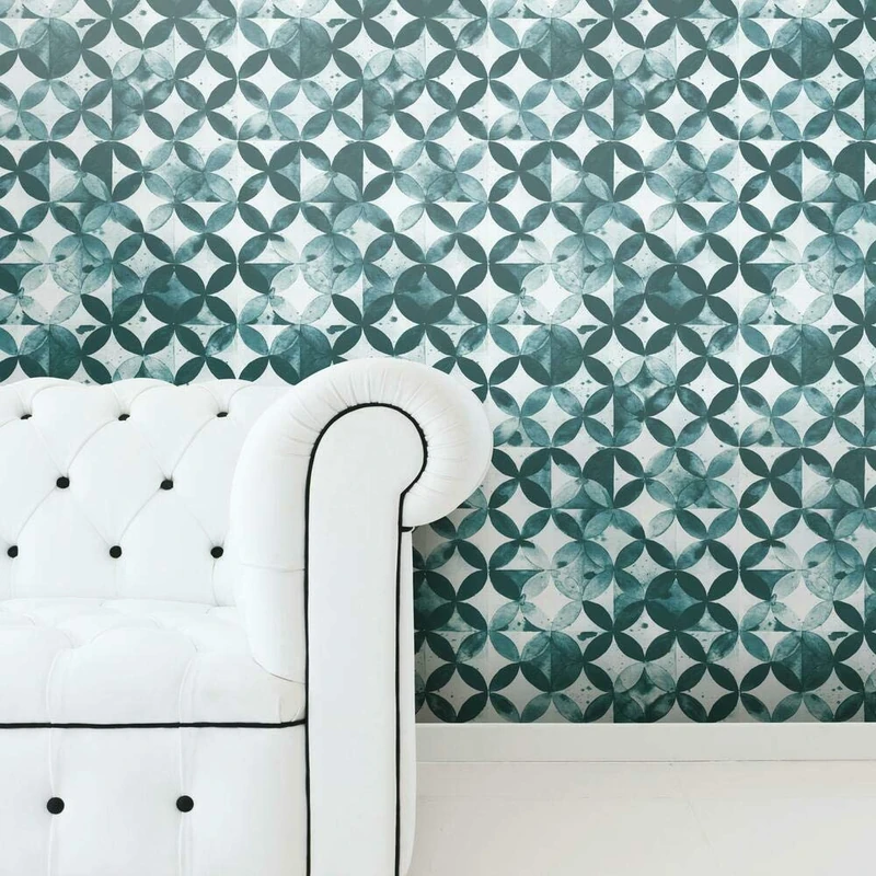 ROOMMATES Paul Brent Maroccan Tile Adhesive Wallpaper