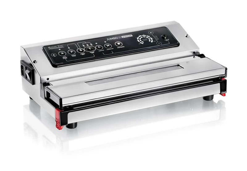 Magic Vac Jumbo-30 Premium Professional Vacuum Packaging Machine, Stainless Steel, 130W, White