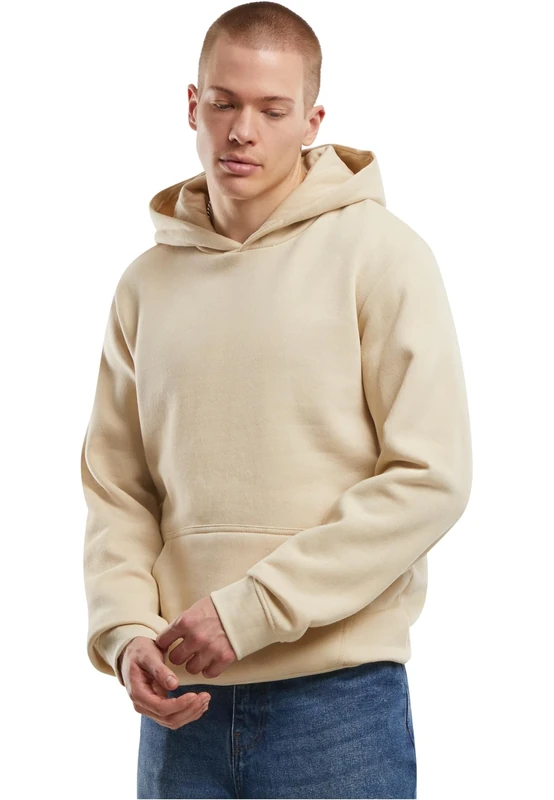 Urban Classics Men's Organic Basic Hoody Hoodie, Beige (Sand 00208), L UK