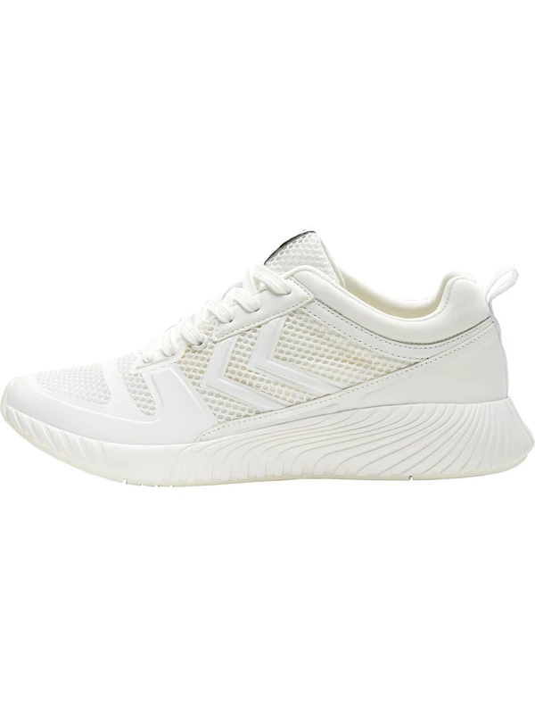 Hummel Unisex Minneapolis Tech Low-Top Sneakers, White, 9.5 UK