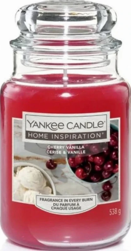 YANKEE CANDLE Large Cherry Vanilla JAR
