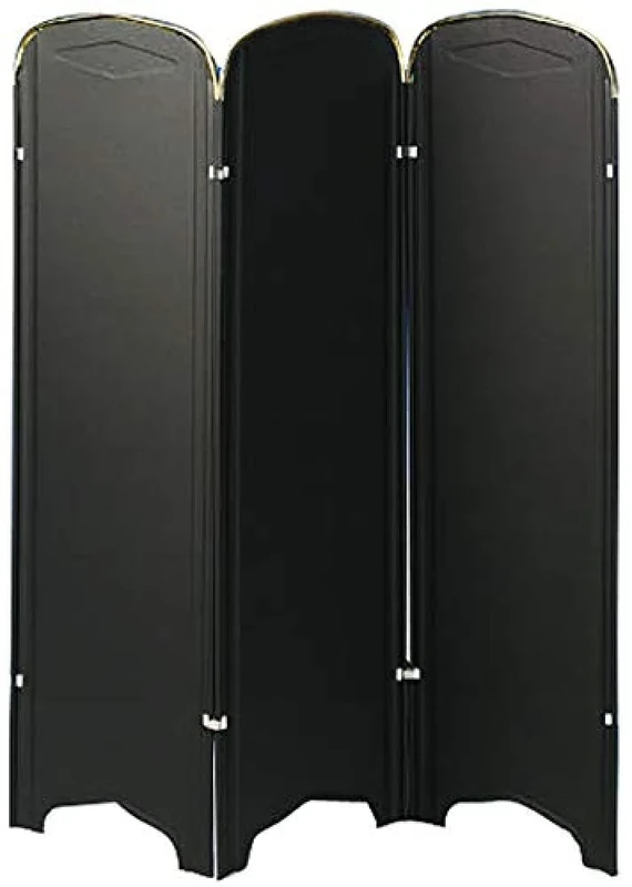 Vigor Three-Door Heat Shield, Black Anthracite H.95 cm