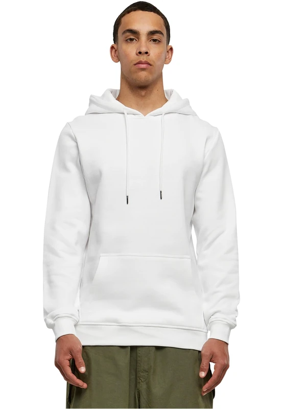 Urban Classics Men's Organic Basic Hoody Hoodie Not Applicable, White (White 00220), XXX-Large