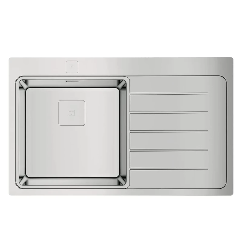 Teka Zenit RS15 1C 1E 86 Rectangular Undermount Sink Stainless Steel