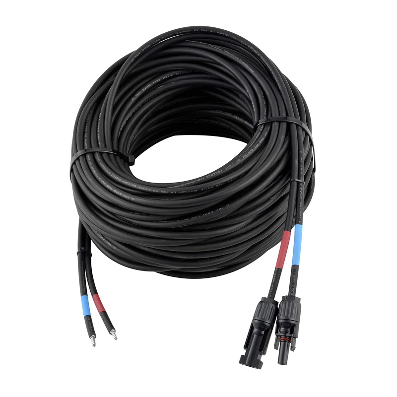 enjoy solar Professional 6mm² Solar Panel Connection Cable to Solar Charge Regulator 20m Connection Cable