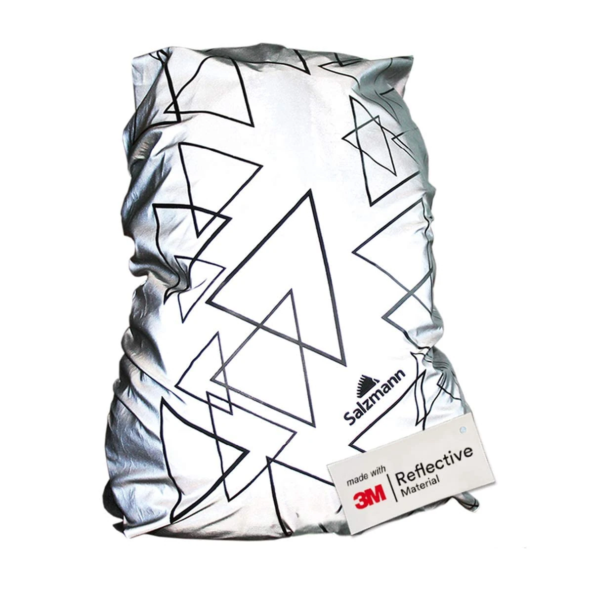 Salzmann Reflective Rucksack Cover - High Visibility, Waterproof, Weatherproof - Made with 3M Scotchlite