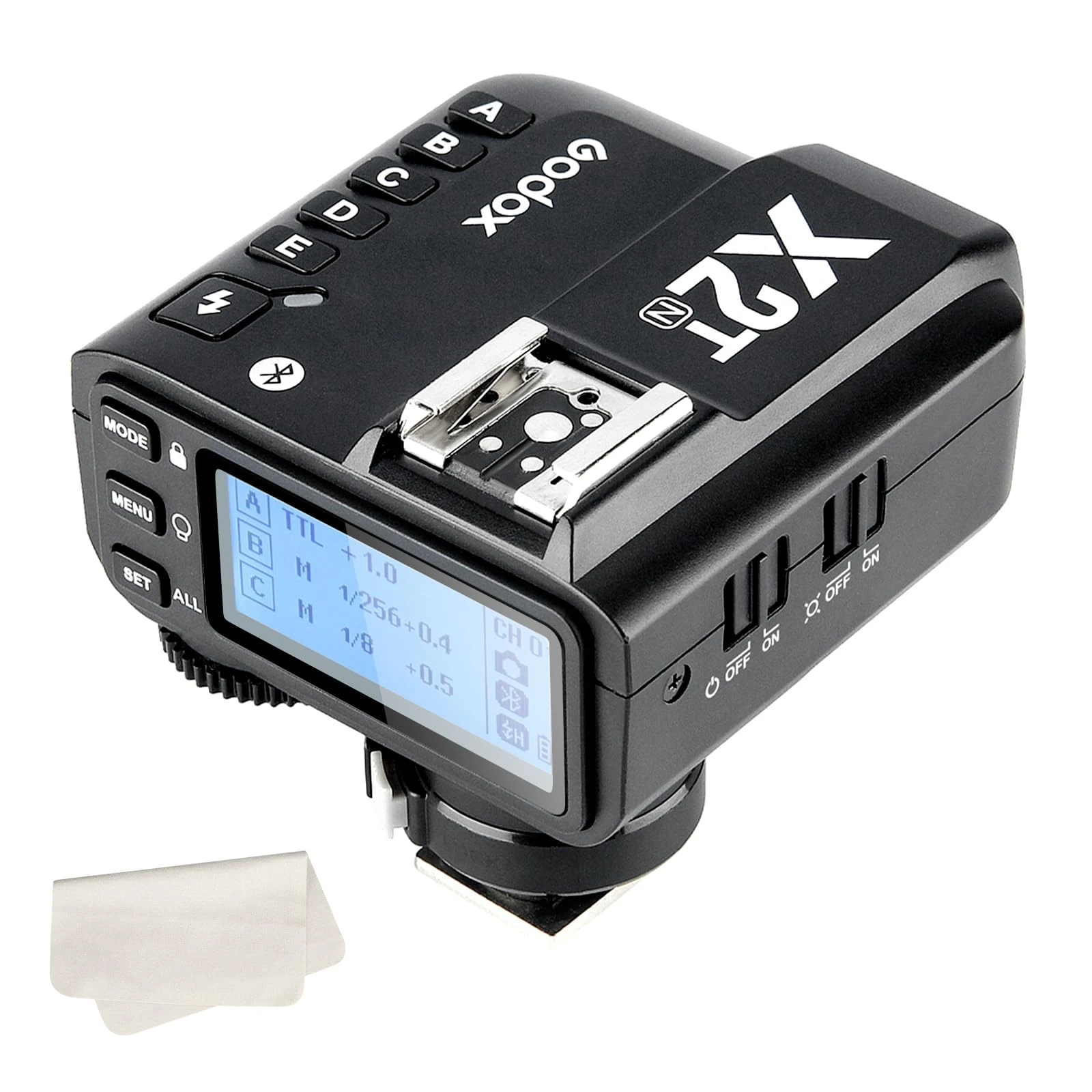 Godox X2T-N 2.4G Wireless Flash Trigger Transmitter Support i-TTL HSS 1/8000s Group Function LED Control Panel Firmware Update