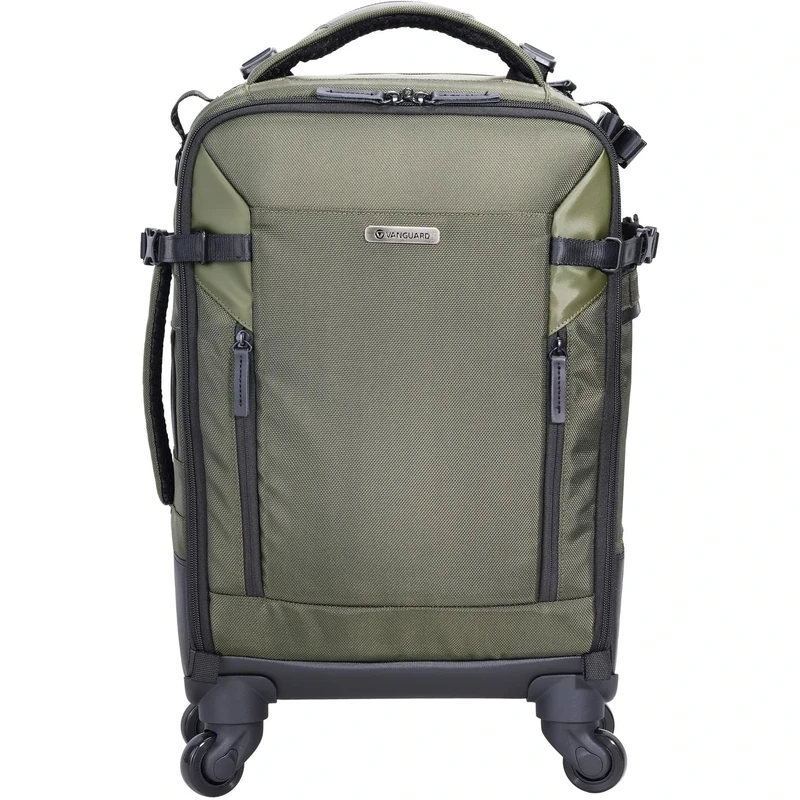 Vanguard VEO SELECT 55BT 4-wheel Roller/Backpack - Green