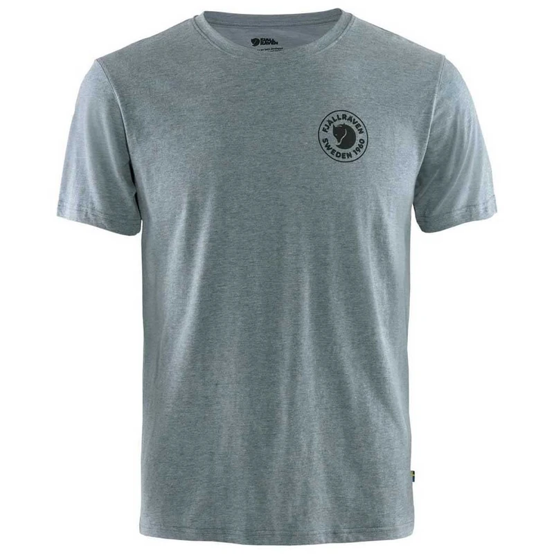 Fjallraven Men's 1960 Logo T-shirt M T Shirt, Uncle Blue-melange, S UK