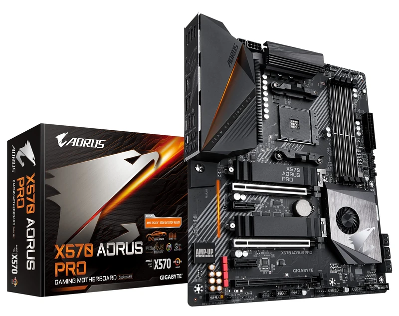 GIGABYTE X570 AORUS PRO Motherboard for AMD AM4 CPU's - Image 1