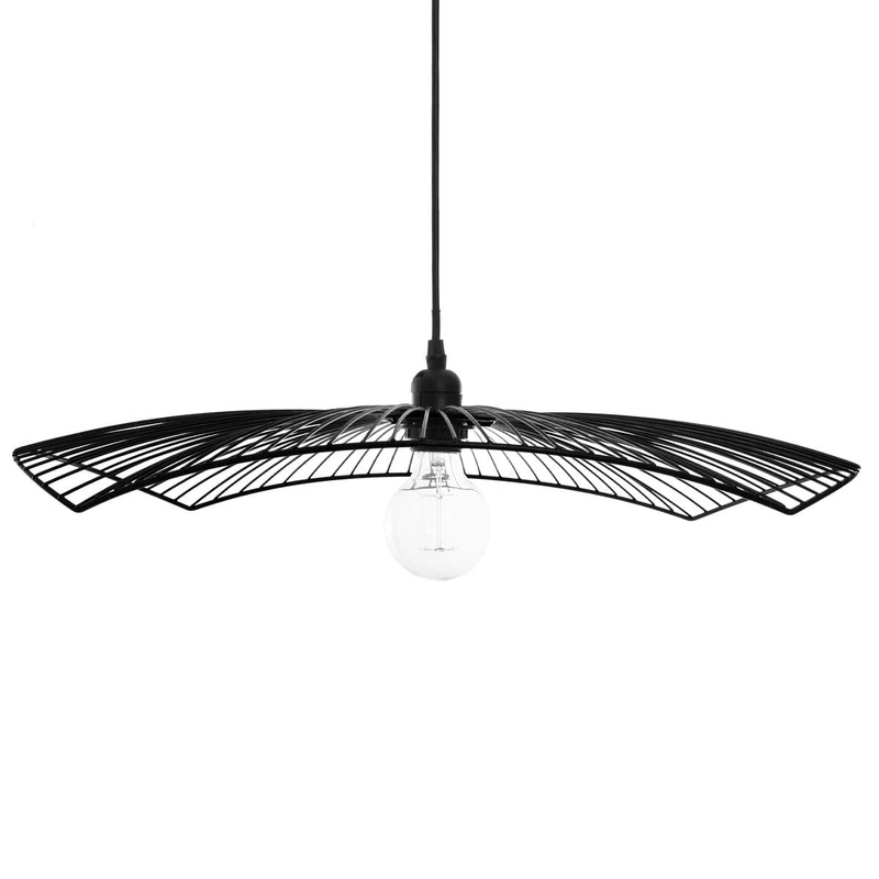 Atmosphera Ceiling lamp CUZCO, Metal, 58 cm, Color Brown, Colour:Black - Image 1