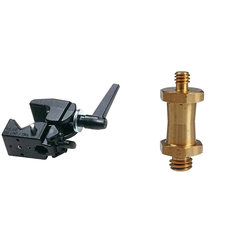 Manfrotto 035 Ftc Super Clamp & 037 Camera Mounting Stud