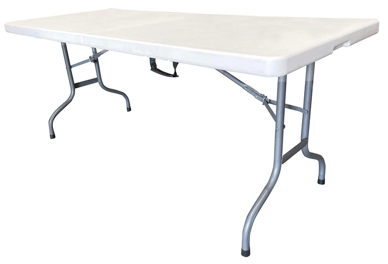 Homelux 820340 Folding Table Resin, 180 x 75 x 74 cm - Image 1
