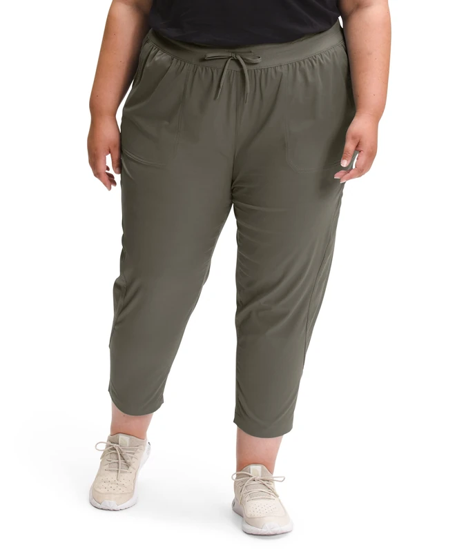 The North Face Women Hiking Pants Aphrodite Motn Cro, Size:S, Color:New Taupe Green