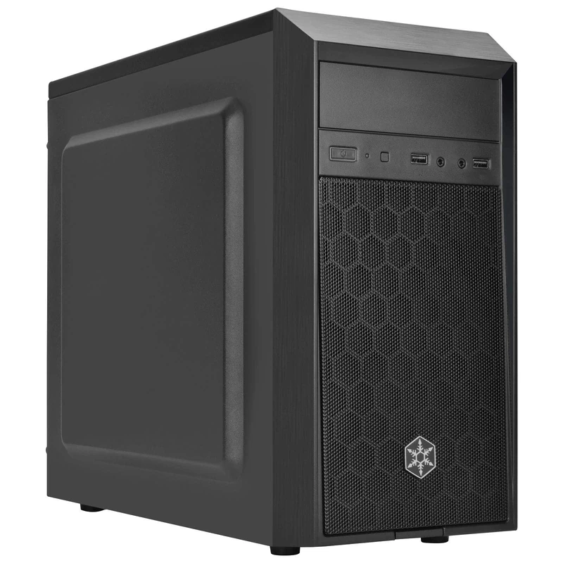 Silverstone Precision PS16 Micro-ATX Gehäuse - schwarz