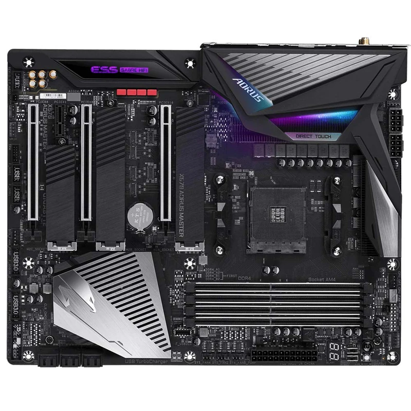 GIGABYTE X570 AORUS MASTER ATX Motherboard for AMD AM4 CPUs - Image 1