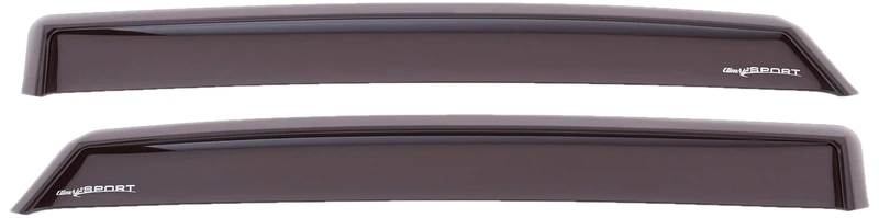 ClimAir Window Visors Master Dark (rear) compatible with Hyundai i30 (PDe) Fastback 5-doors 2018-, Black
