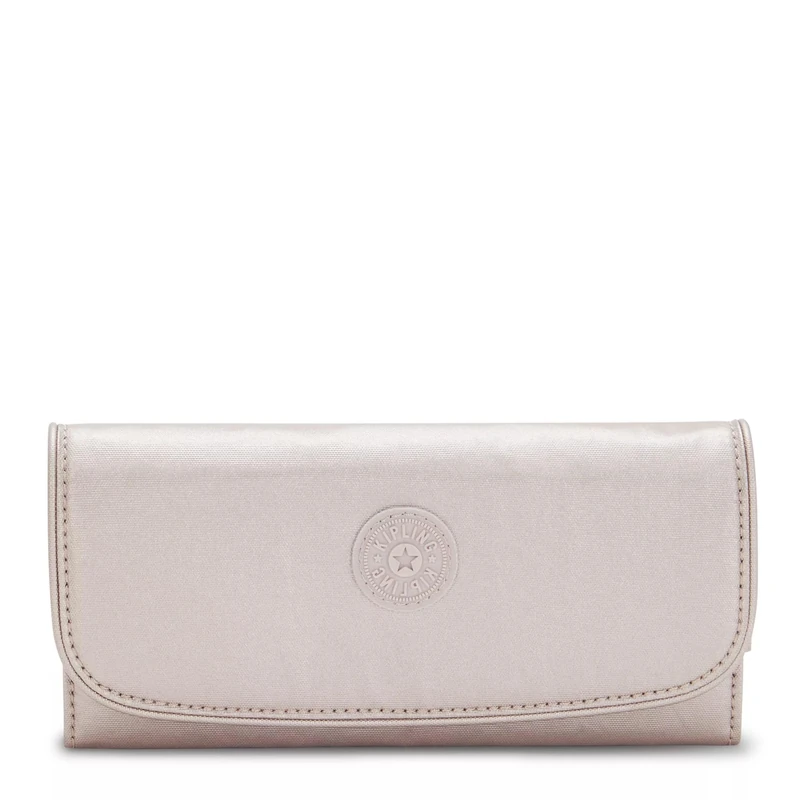 KIPLING KIPLING Women's Money Land RFID Wallet, Metallic Glow, One Size