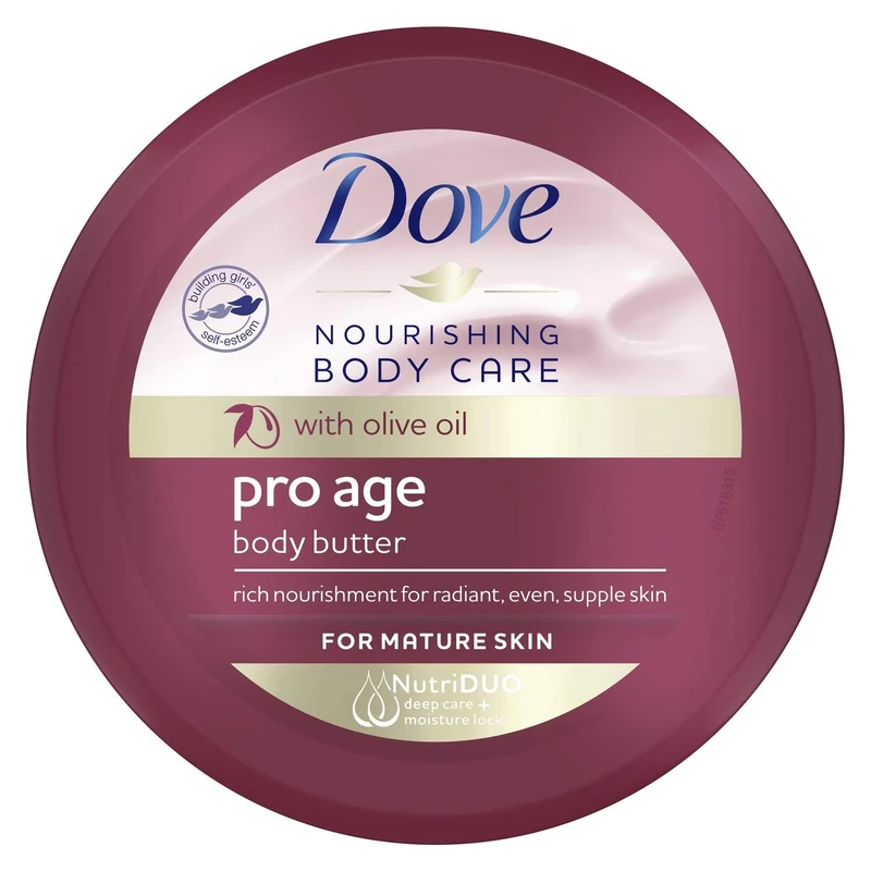 Dove Nourishing Body Care Pro Age Body Butter, 250 ml, packaging may vary