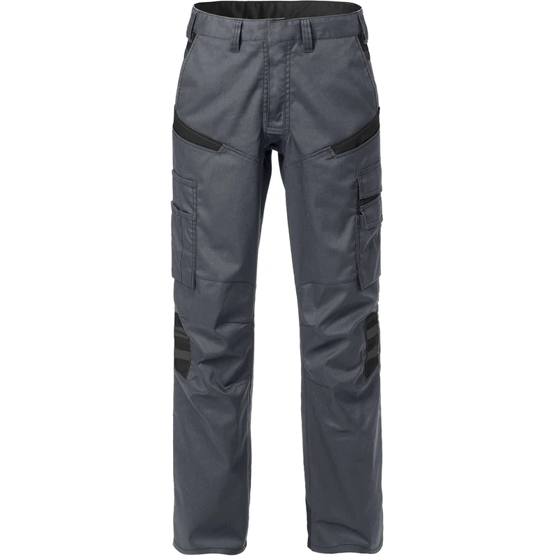 Fristads Fusion 2554 STFP 129483 Women's Service Trousers Grey/Black Oeko-Tex Certified Size 44, UK 16