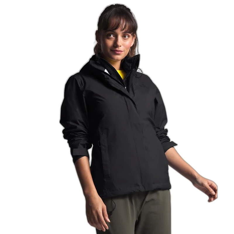 THE NORTH FACE Women's Venture 2 Jacket, TNF Black/TNF Black, XL