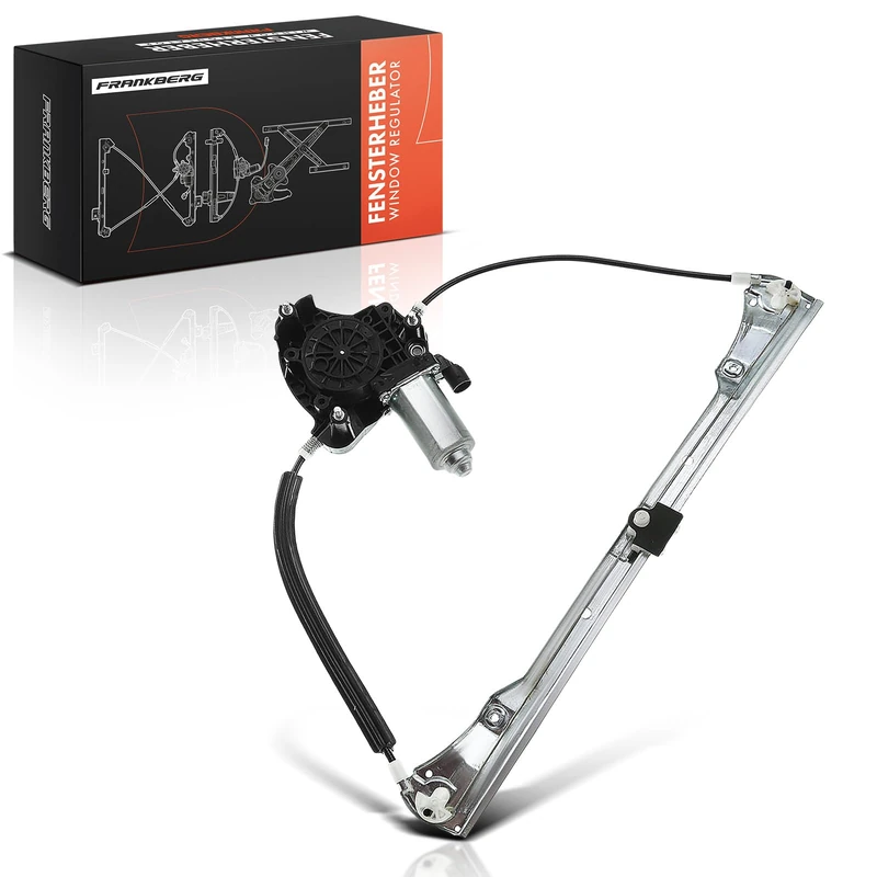 Frankberg Window Regulator with Motor Front Left Compatible with Clio II BB CB Thalia I LB0/1/2 LB 4/5-Door 1998-2019 8200169093