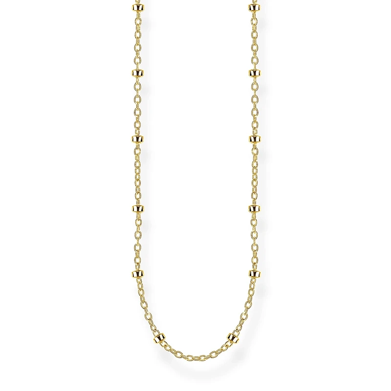 Thomas Sabo pea necklace yellow gold plated silver KE1890-413-39-L70