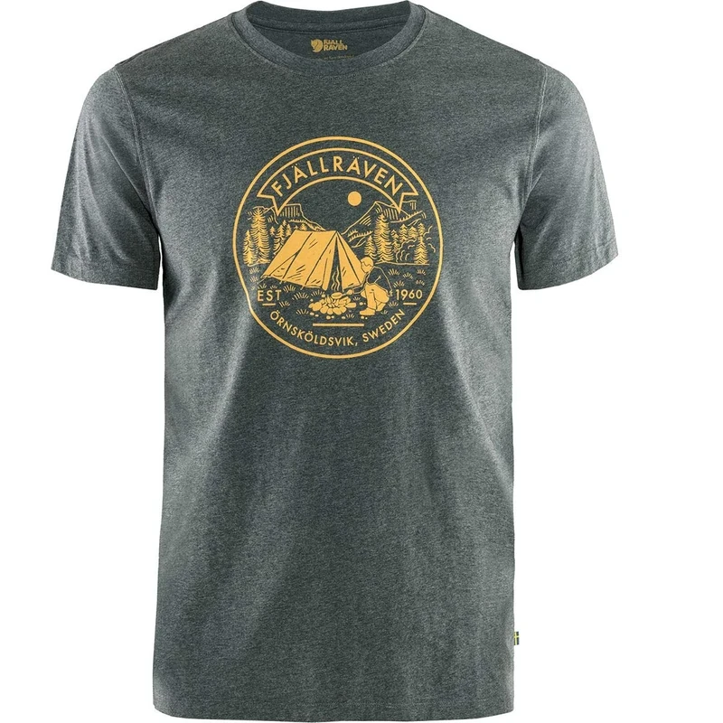FJALLRAVEN F81950-018 Lägerplats T-Shirt M Stone Grey XXL