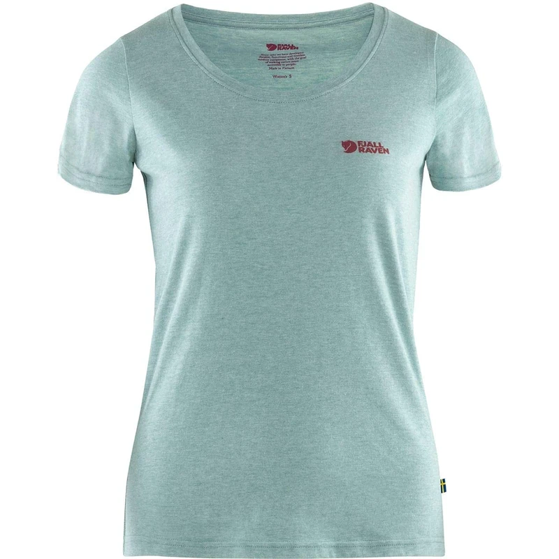 FJALLRAVEN F83509-563-999 Fjällräven Logo T-Shirt W Clay Blue-Melange XL - Image 1