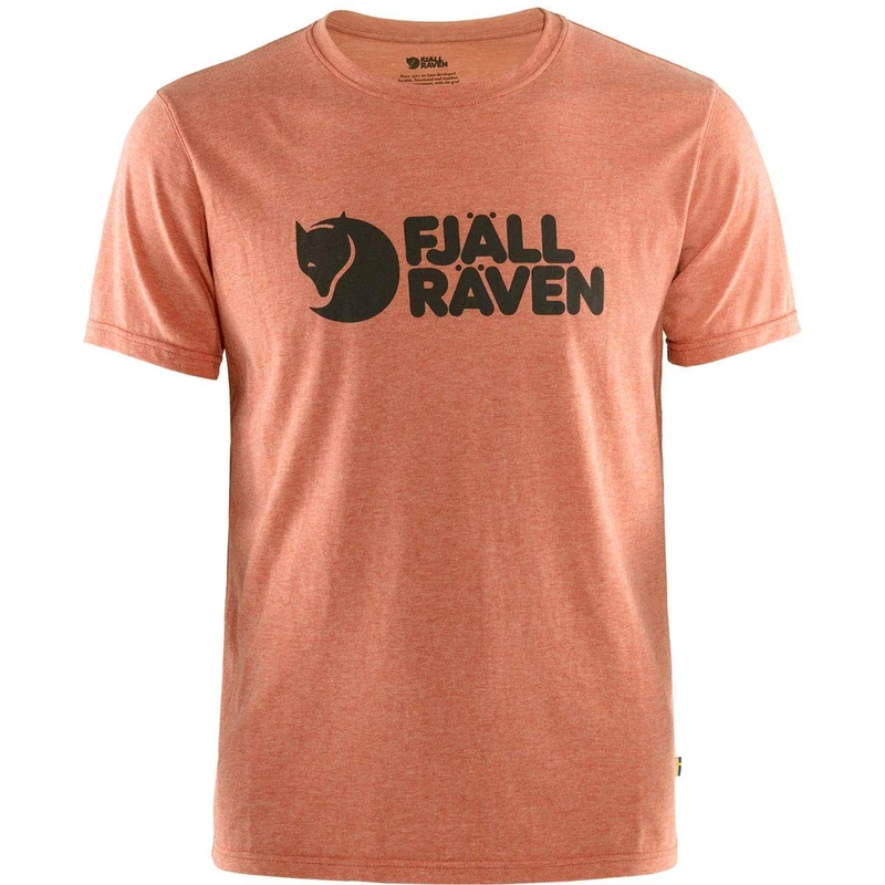 FJALLRAVEN F87310-333-999 Fjällräven Logo T-Shirt M Rowan Red-Melange XXL