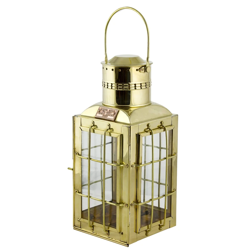Brass Chief Cargo Electric Lamp