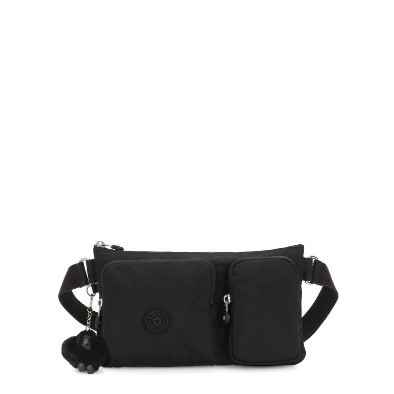 Kipling Women's Presto Up Waist Pack, Black Noir, 11" L x 6.5" H x 1.25" D,KI7002, Black Noir, 11" L x 6.5" H x 1.25" D, Presto Up Waist Pack - Image 1